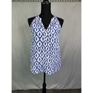 Lilly Pulitzer Bailey 100% silk tank blouse size XS